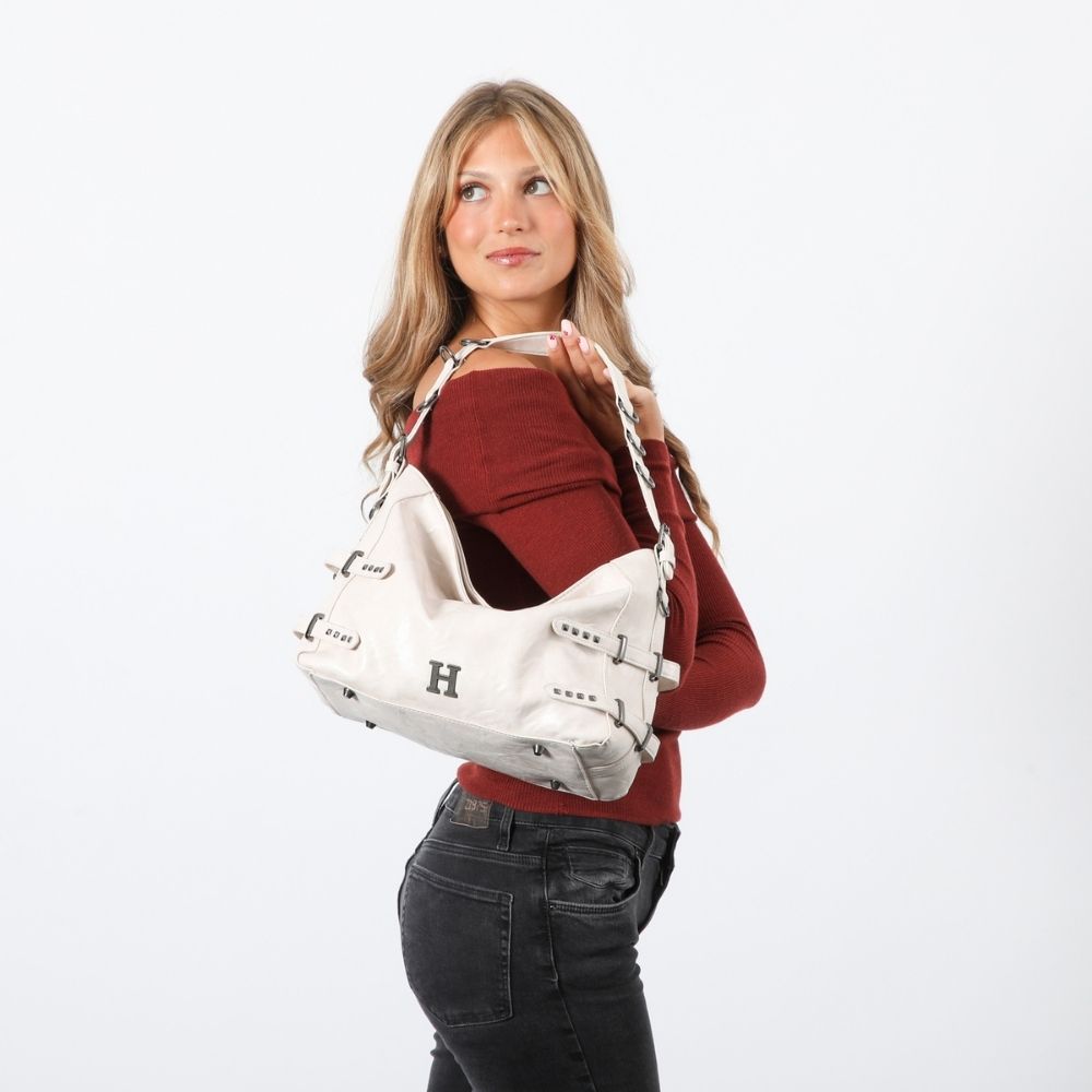 Cartera Hombro Azalea Blanco Humana