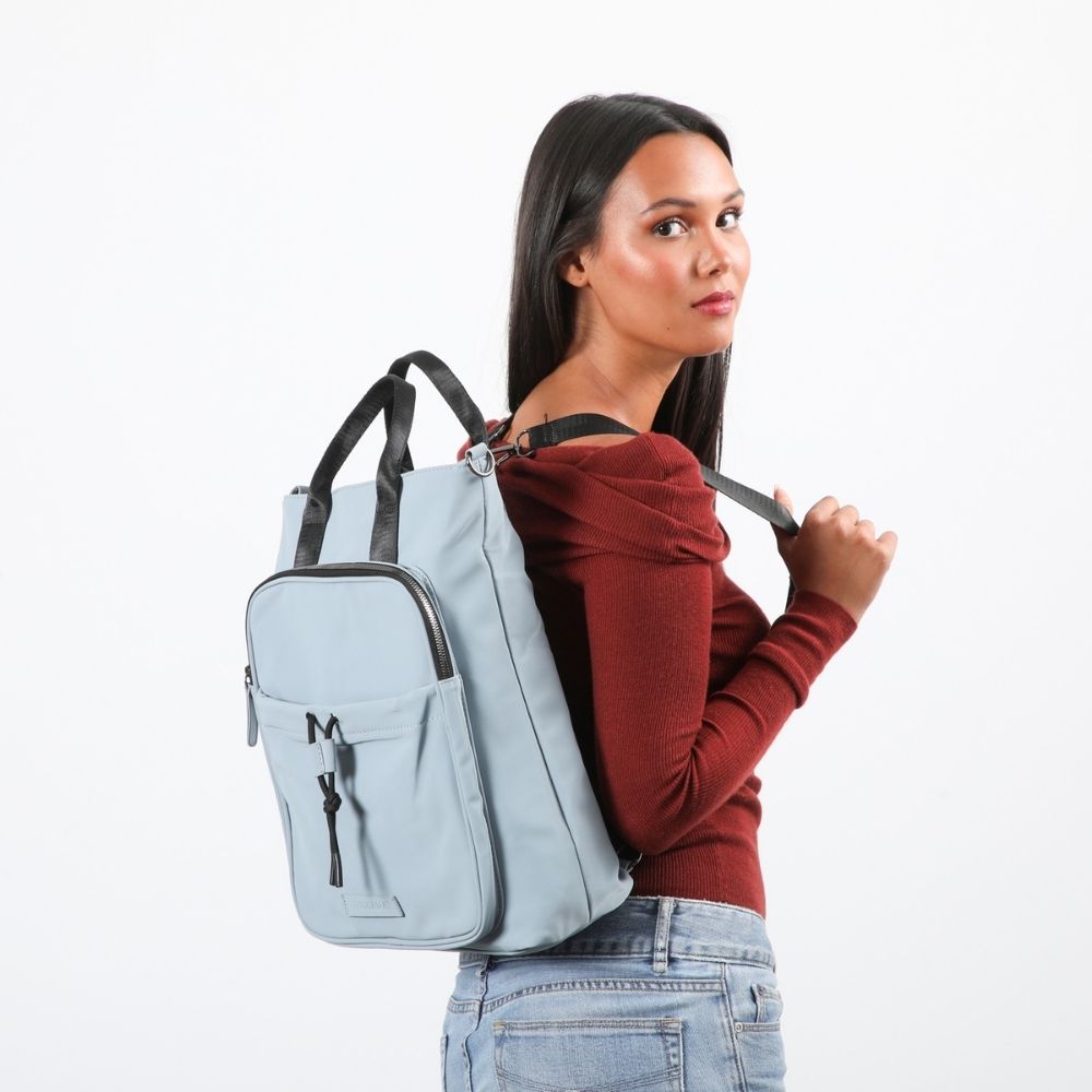 Mochila Computador Afra Celeste Humana
