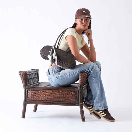 Cartera Hombro Aida Café Humana