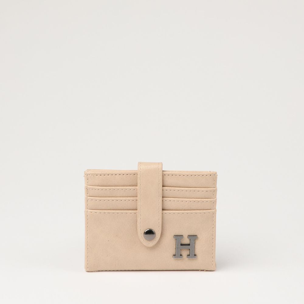 Tarjetero Chico Cardholder Beige Humana