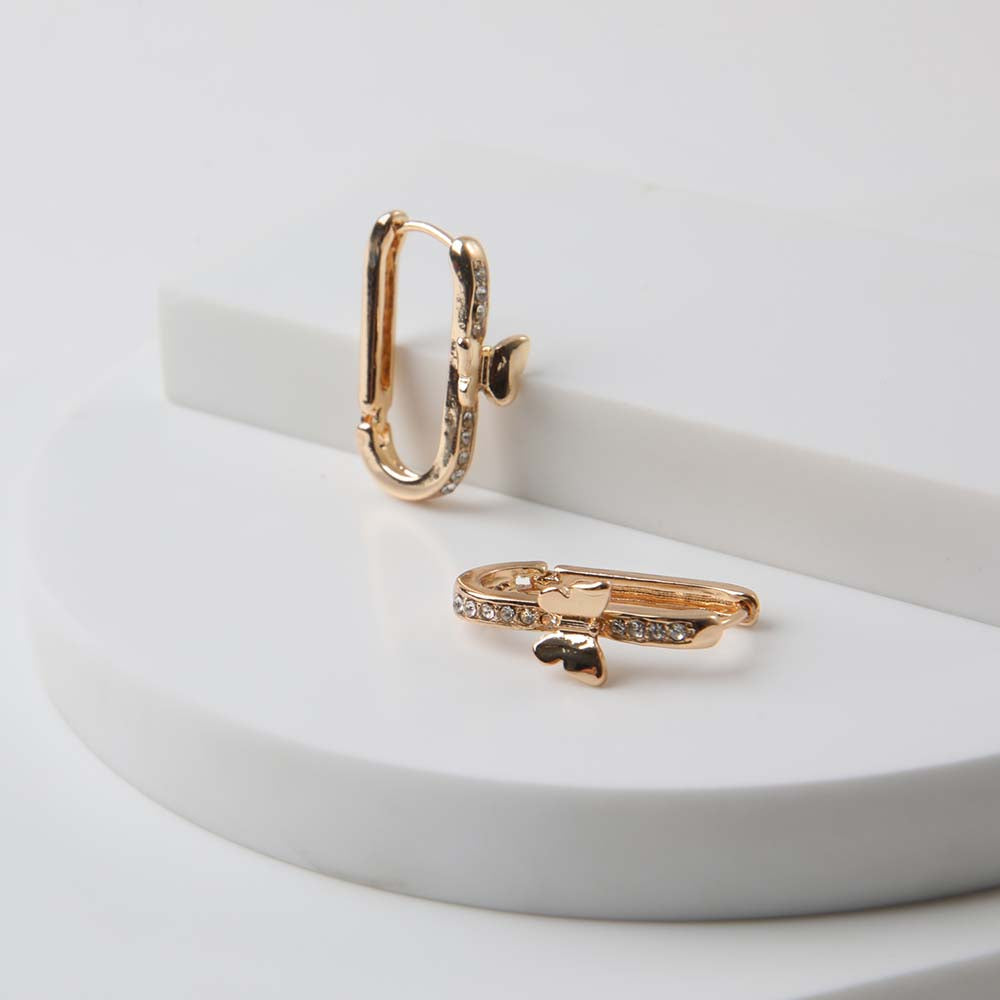 Aros Argolla Aralia Dorado Tatienne