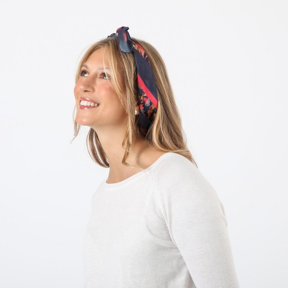 Bandana Greta Azul Humana