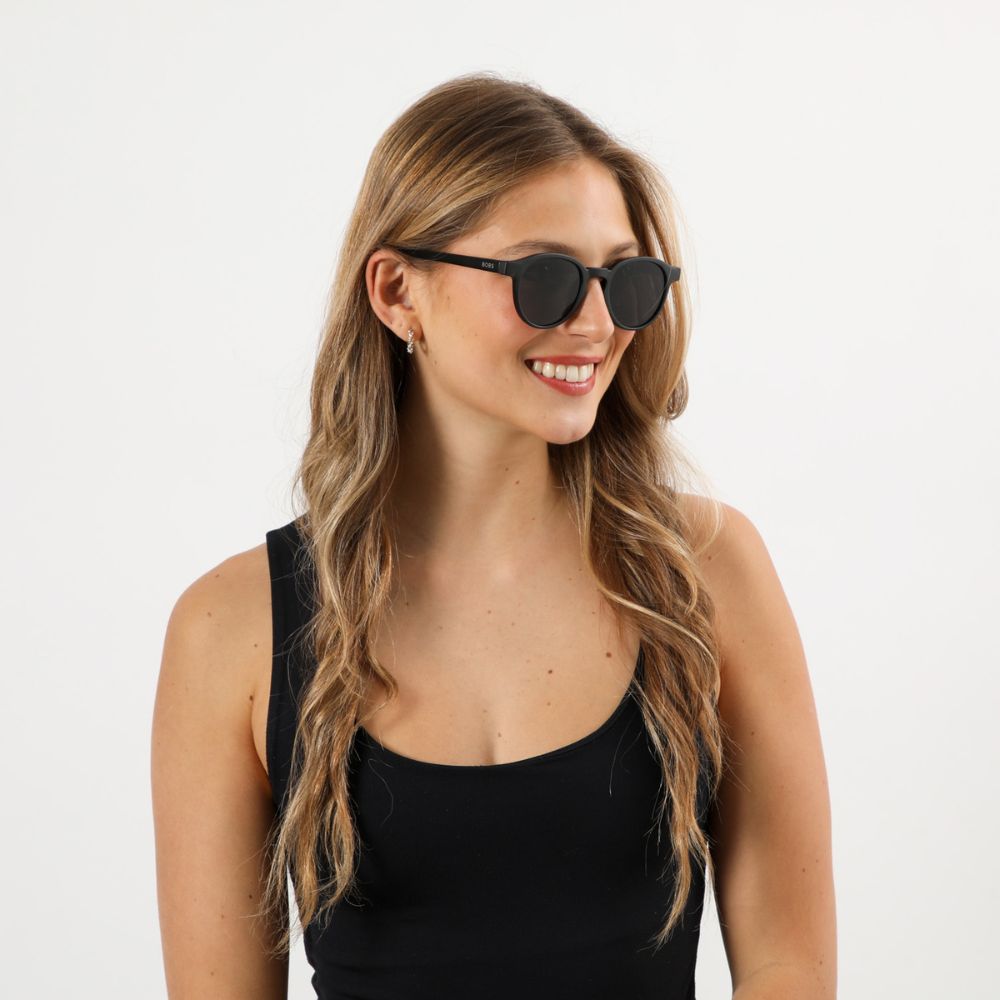 Anteojos de Sol Agiba Negro Bobs