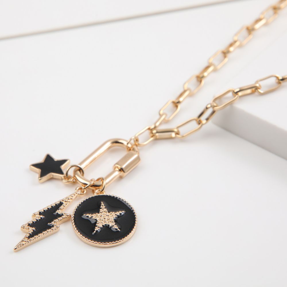 Collar Corto Erea Dorado i-D