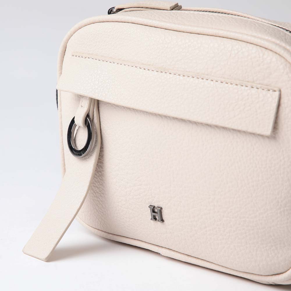 Cartera Cruzada Akira Beige Humana