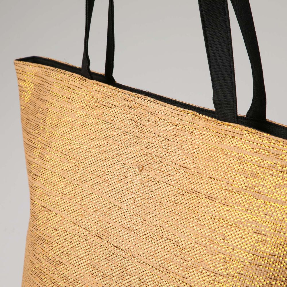 Cartera Tote Sicilia Beige Playa ID