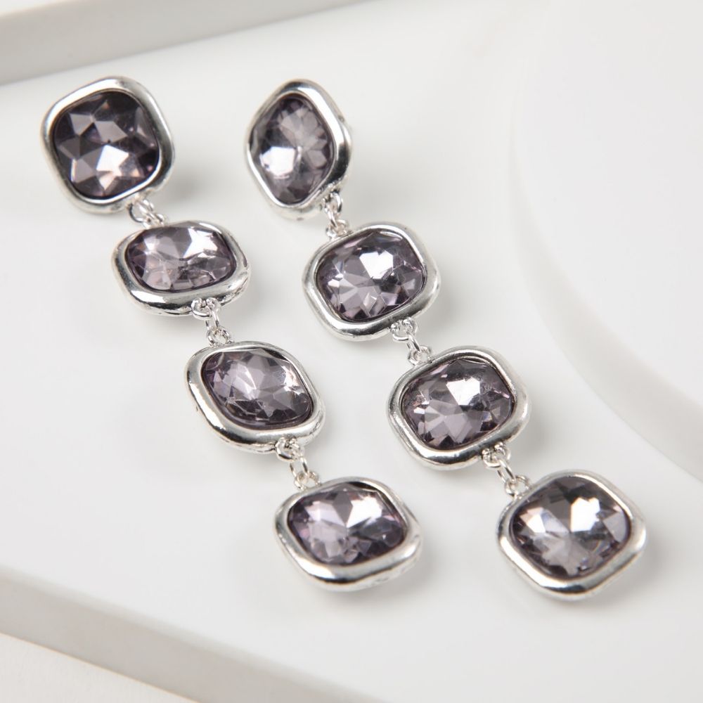 Aros Largo Faial Plateado Humana