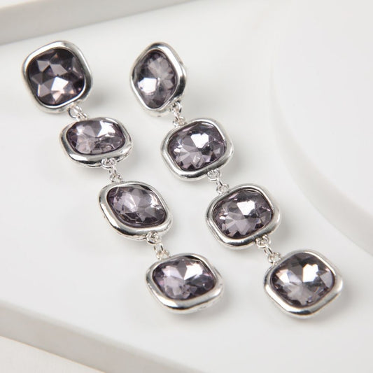 Aros Largo Faial Plateado Humana