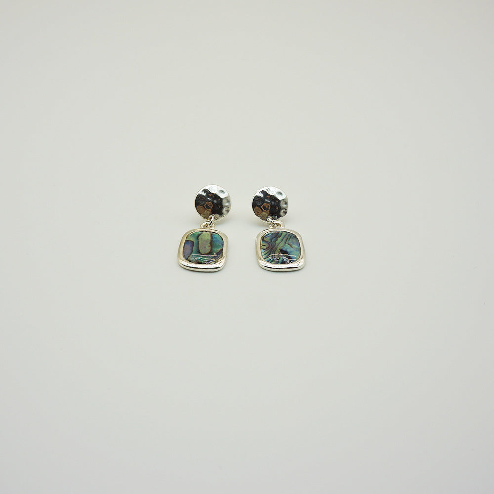 Aros Medianos Plateados Seaweed Iggy i-D