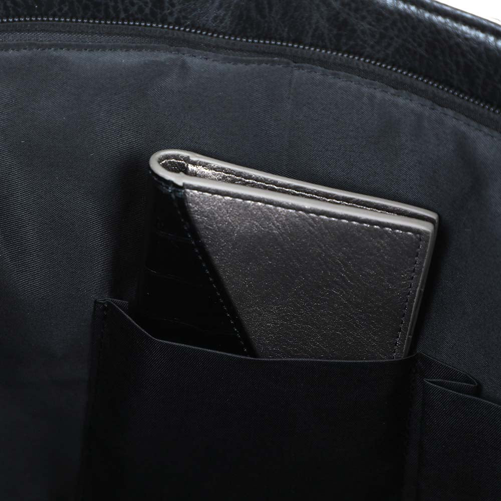 Cartera Hombro Shiny Negra Tatienne