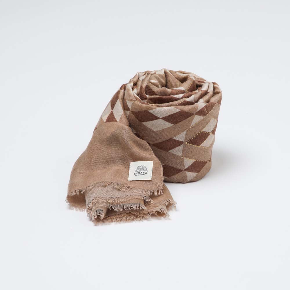 Pañuelo Estampado Ávila Café Humana