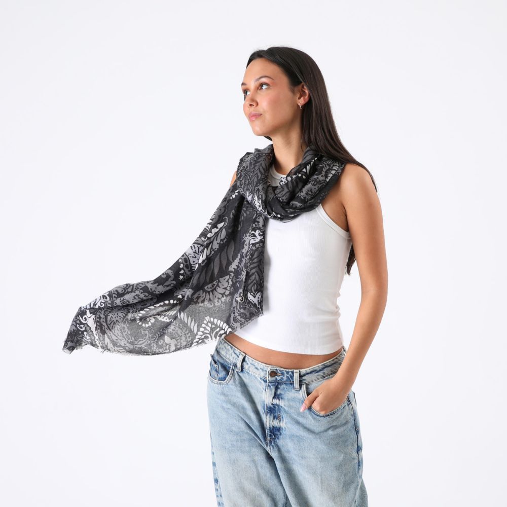 Pañuelo Estampado Sagres Negro Id