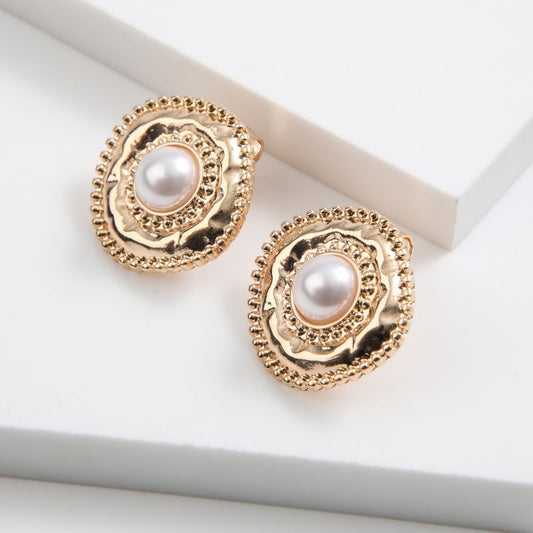 Aros clip Flo Dorado ID