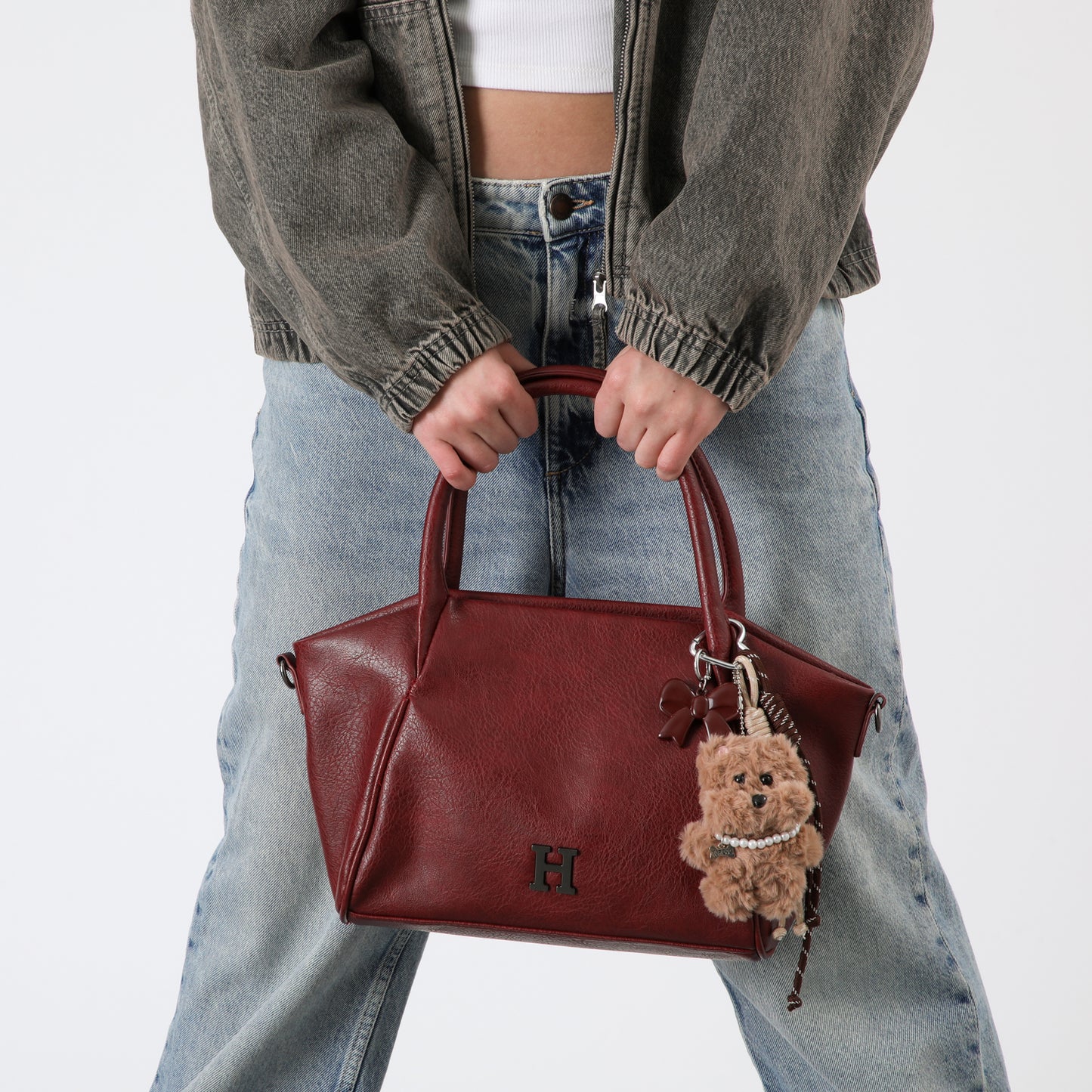 Charm Para Cartera Eleg Café Humana