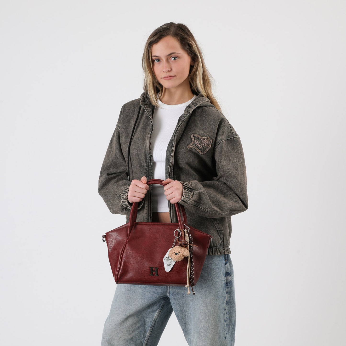 Charm Para Cartera Dogi Beige Humana