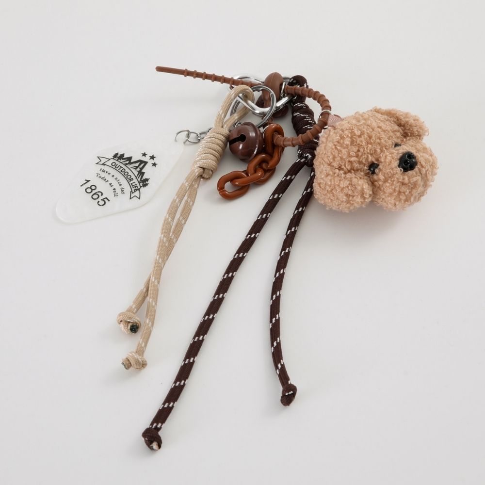 Charm Para Cartera Dogi Beige Humana