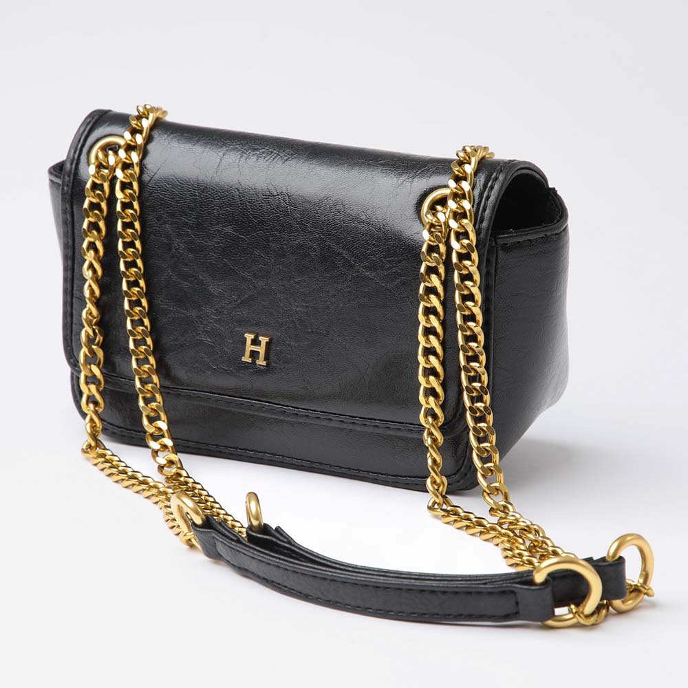 Cartera Minibag Moana Negro Humana