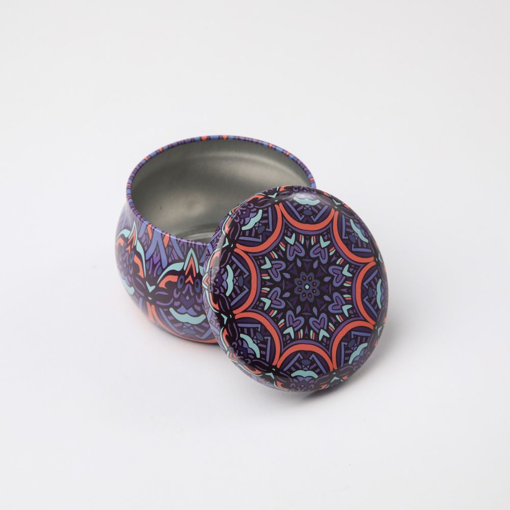 Joyero Mandala 5 Morado Humana