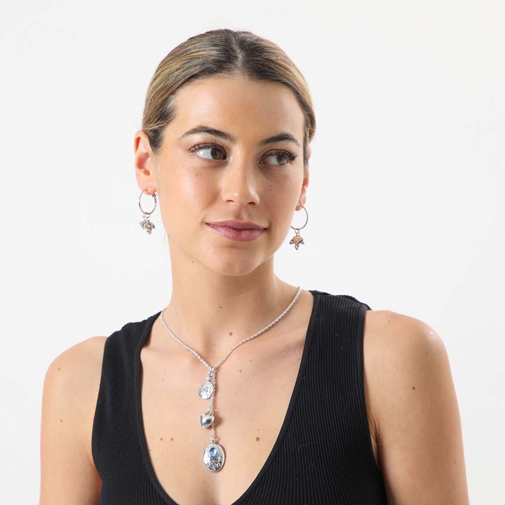 Collar Corto Family Celeste i-D