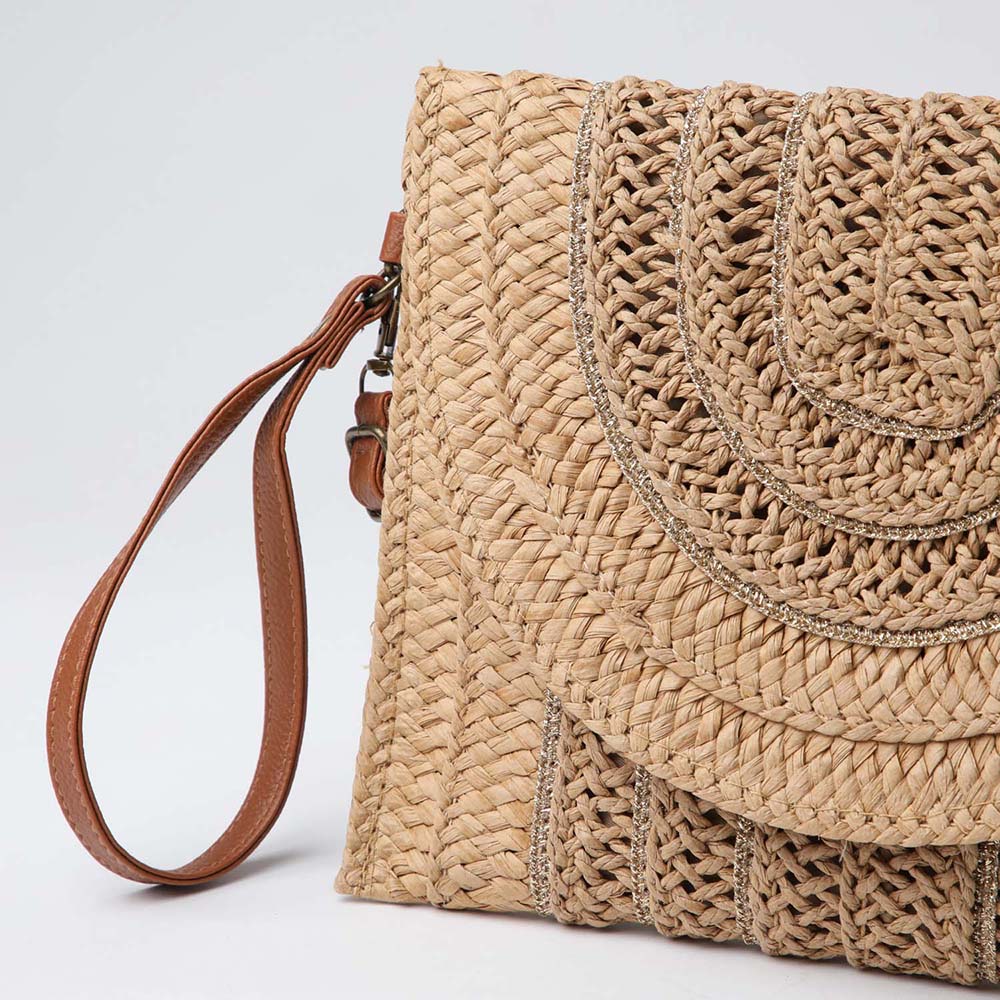 Cartera Cruzada Costal Café Humana