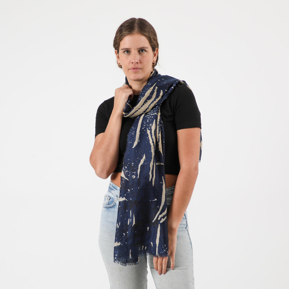 Pañuelo Estampado Meliá Azul i-D