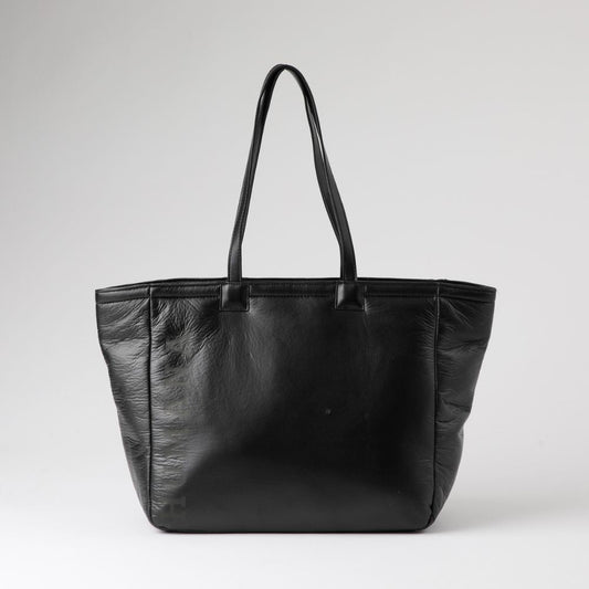 Cartera Tote Aylin Nylon Negro Humana