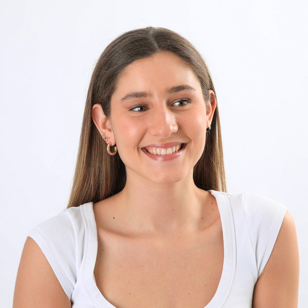 Set De Aros Nadia Dorado I-D