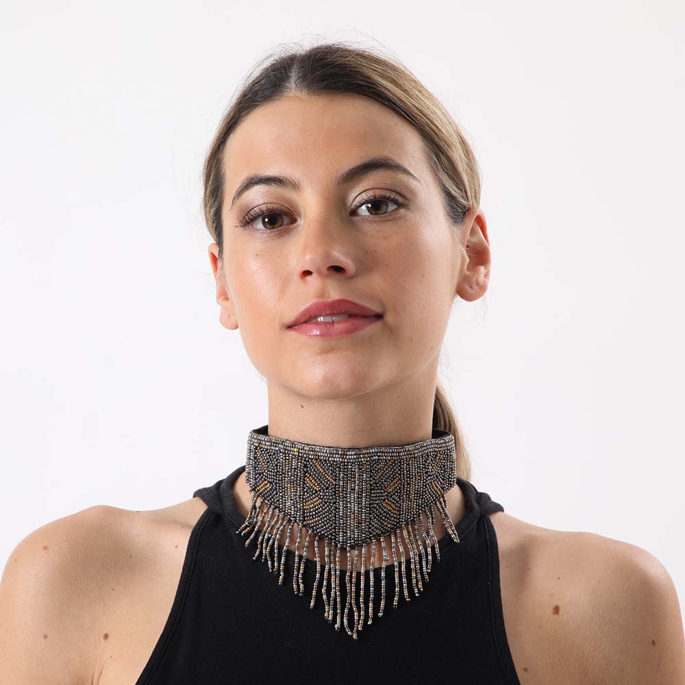 Chocker Begur Plateado Humana