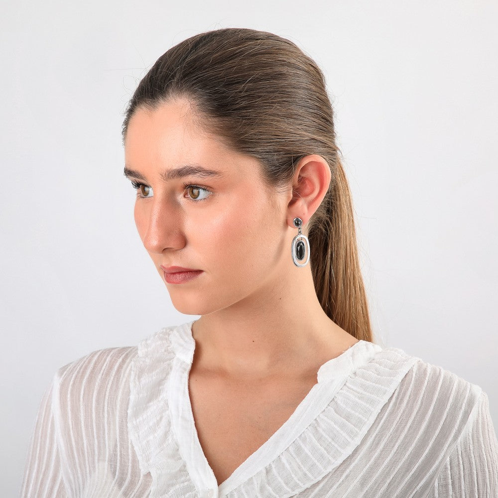 Aros Medianos Gala Silver Tatienne