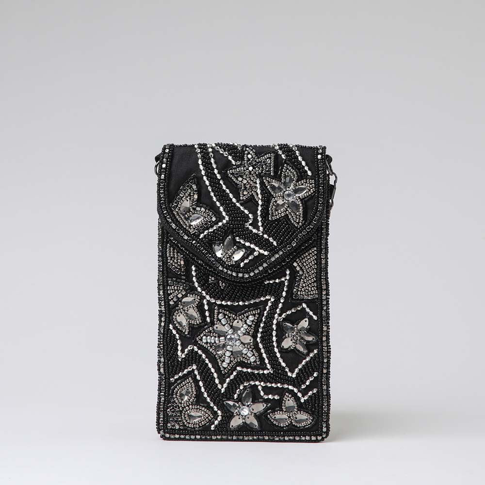 Cartera Mini Bag Stars Negra Humana