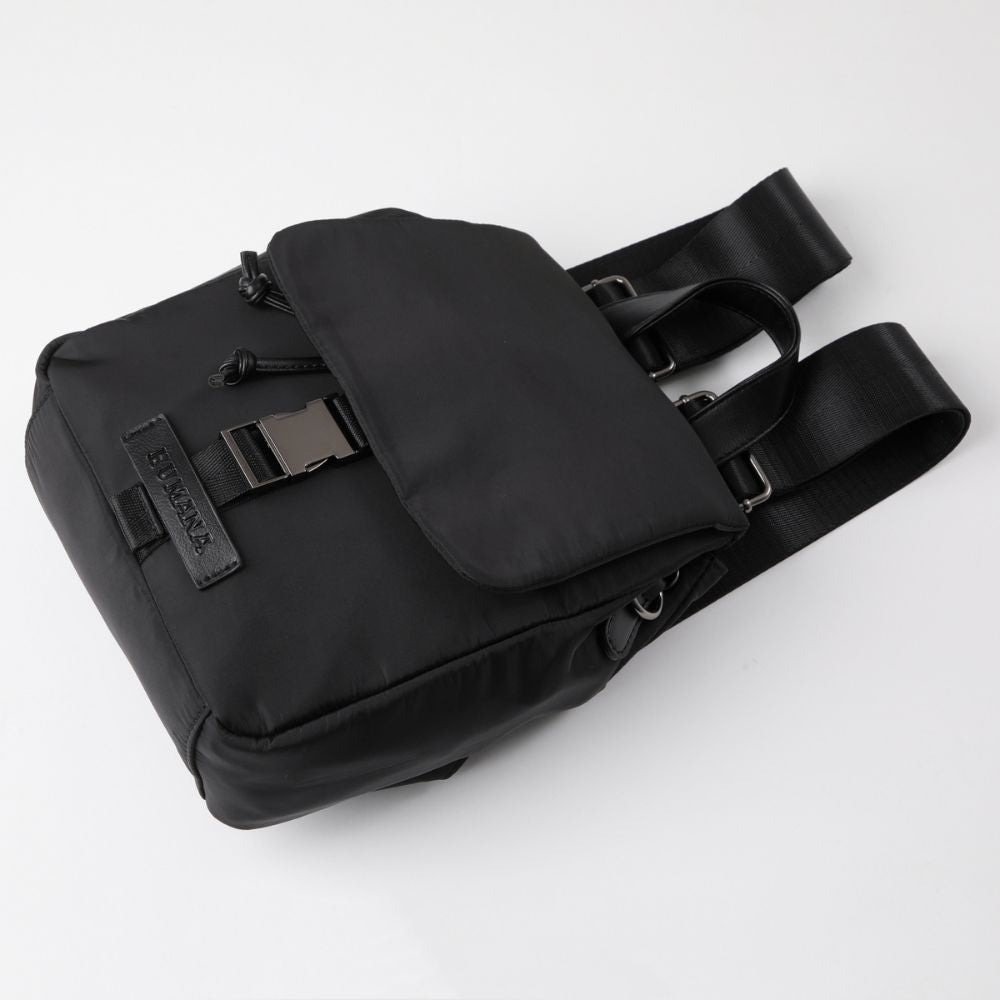 Mochila Becky Negro Humana