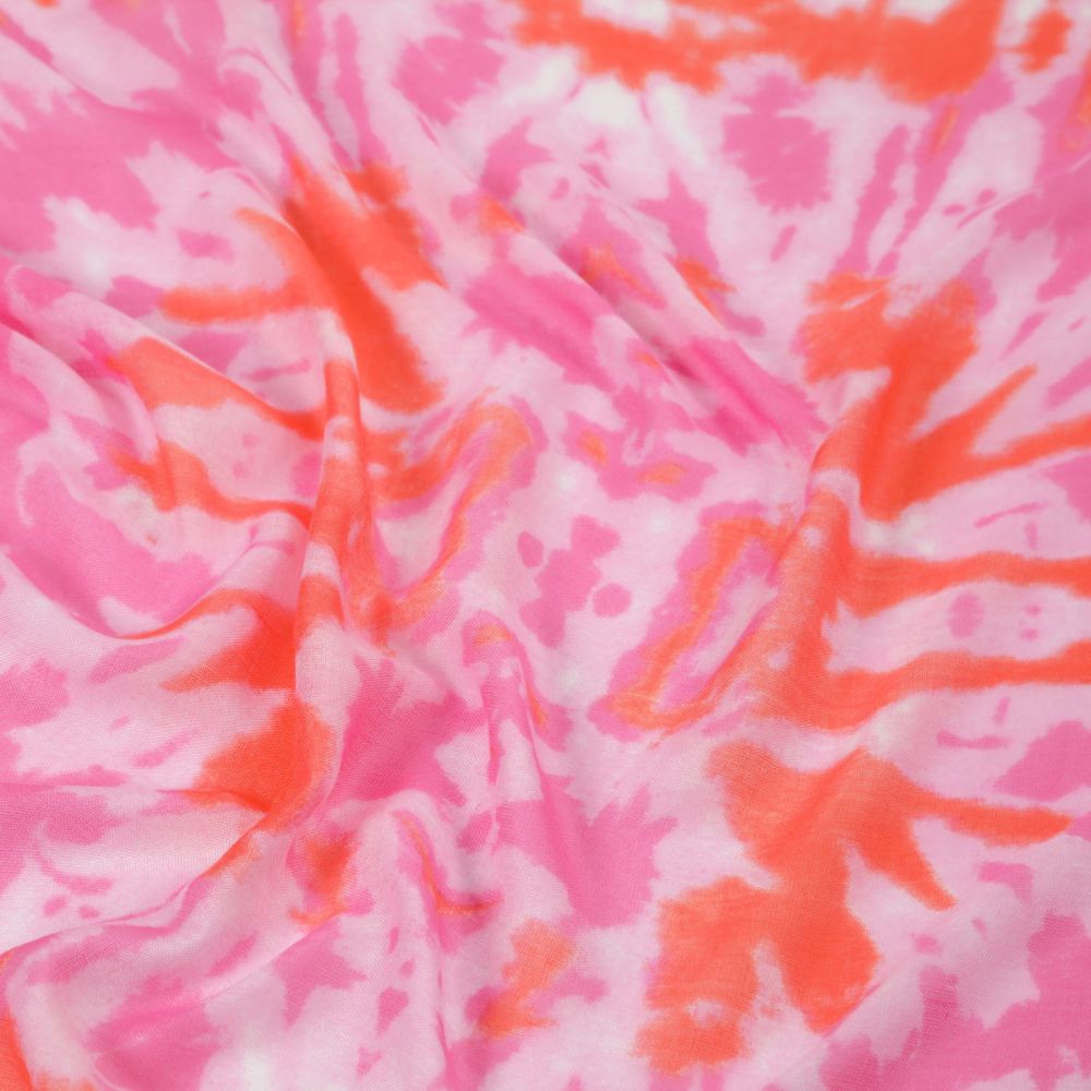 Pañuelo Estampado Petunia Rosado Humana