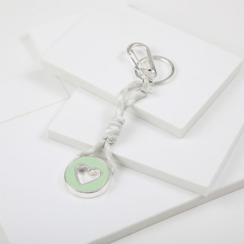 Llavero Largo Heart 1 Verde Tatienne
