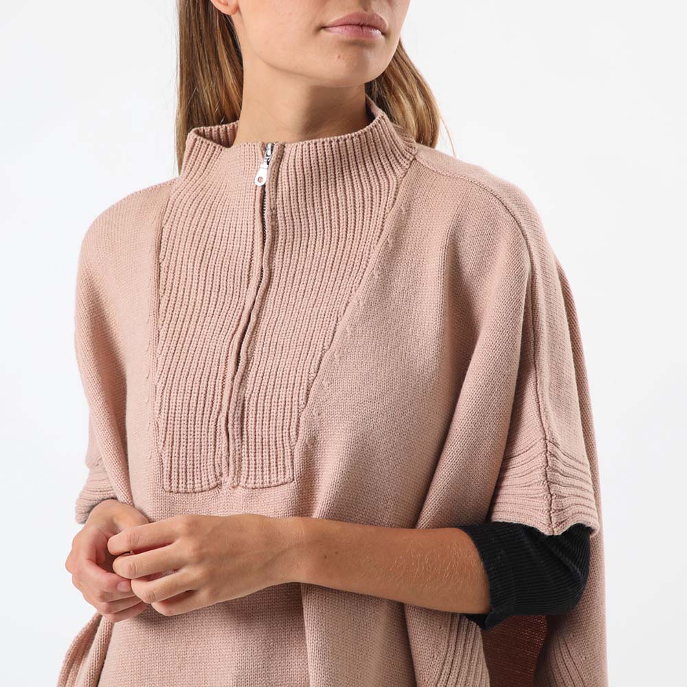 Poncho Basic Café Humana