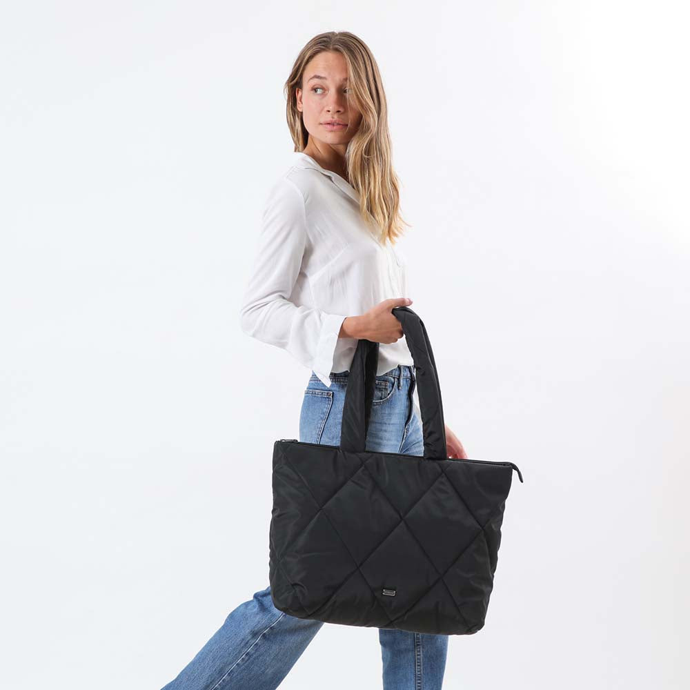 Cartera Hombro Lee Negro Tatienne