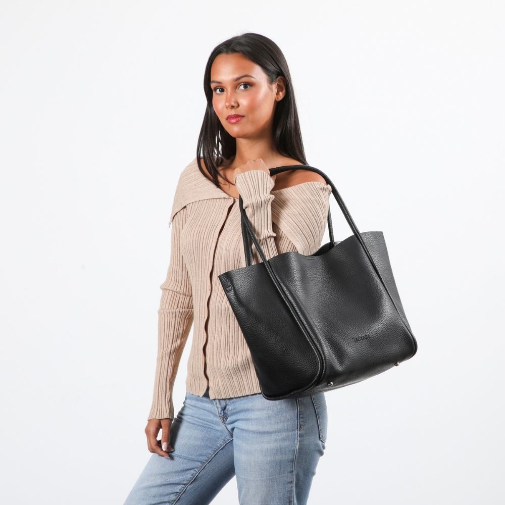 Cartera Hombro Kaunas Negro Tatienne