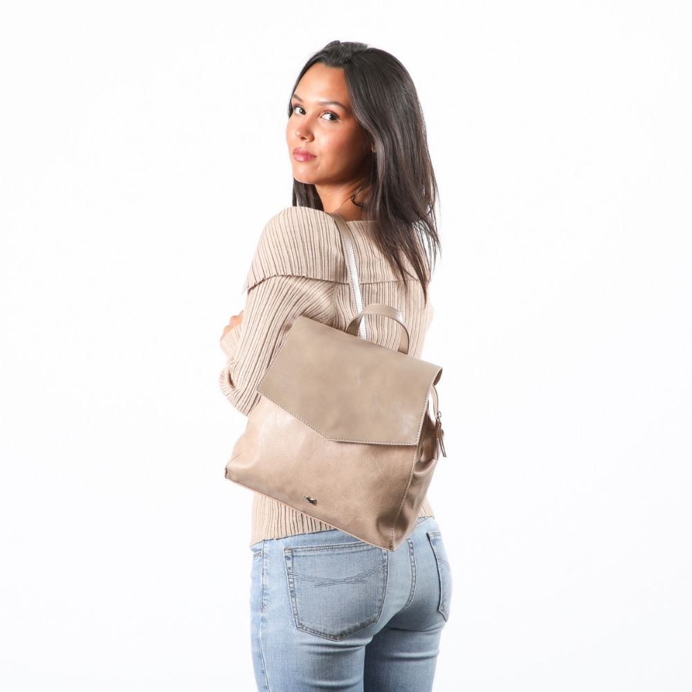 Mochila Athens Beige Tatienne