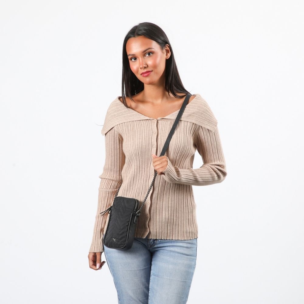 Cartera Mini Bag Zagreb Negro Tatienne