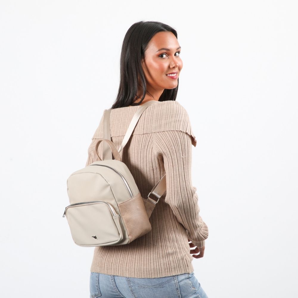 Mochila Tallinn Beige Tatienne