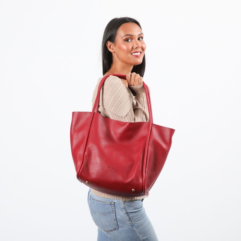 Cartera Hombro Bucharest Red Tatienne