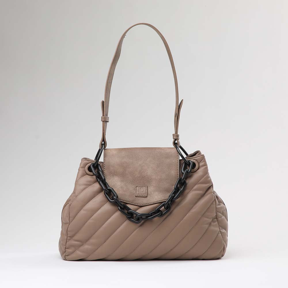 Cartera Hombro Domenica Café i-D