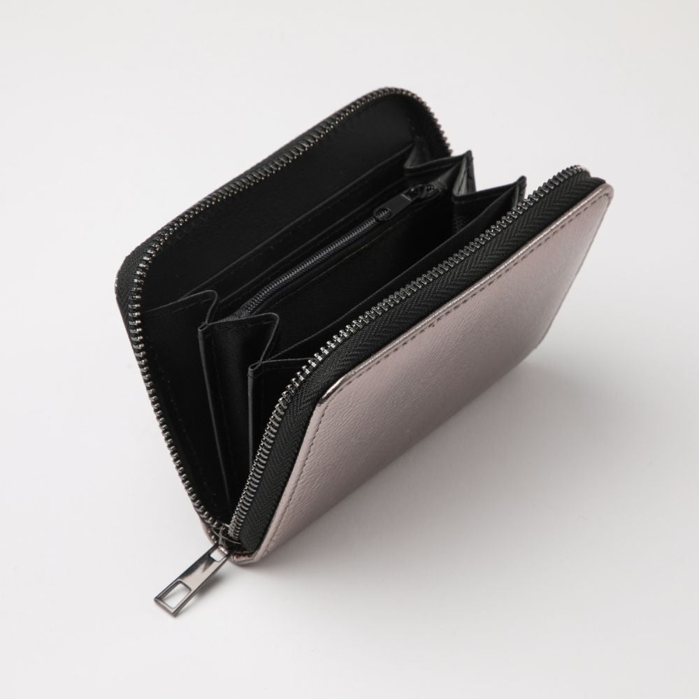 Billetera Mediana Snake Gun Gris i-D