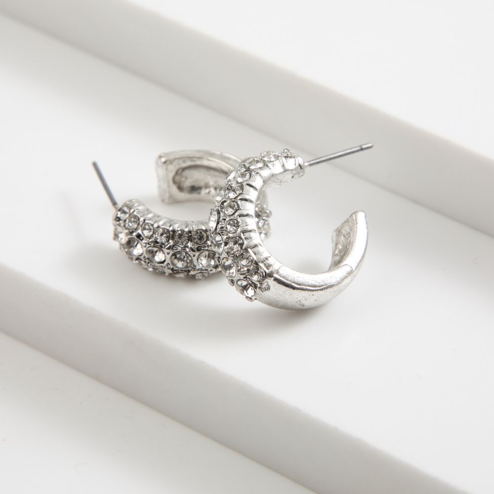 Aros Argolla Orbit Plateado Tatienne