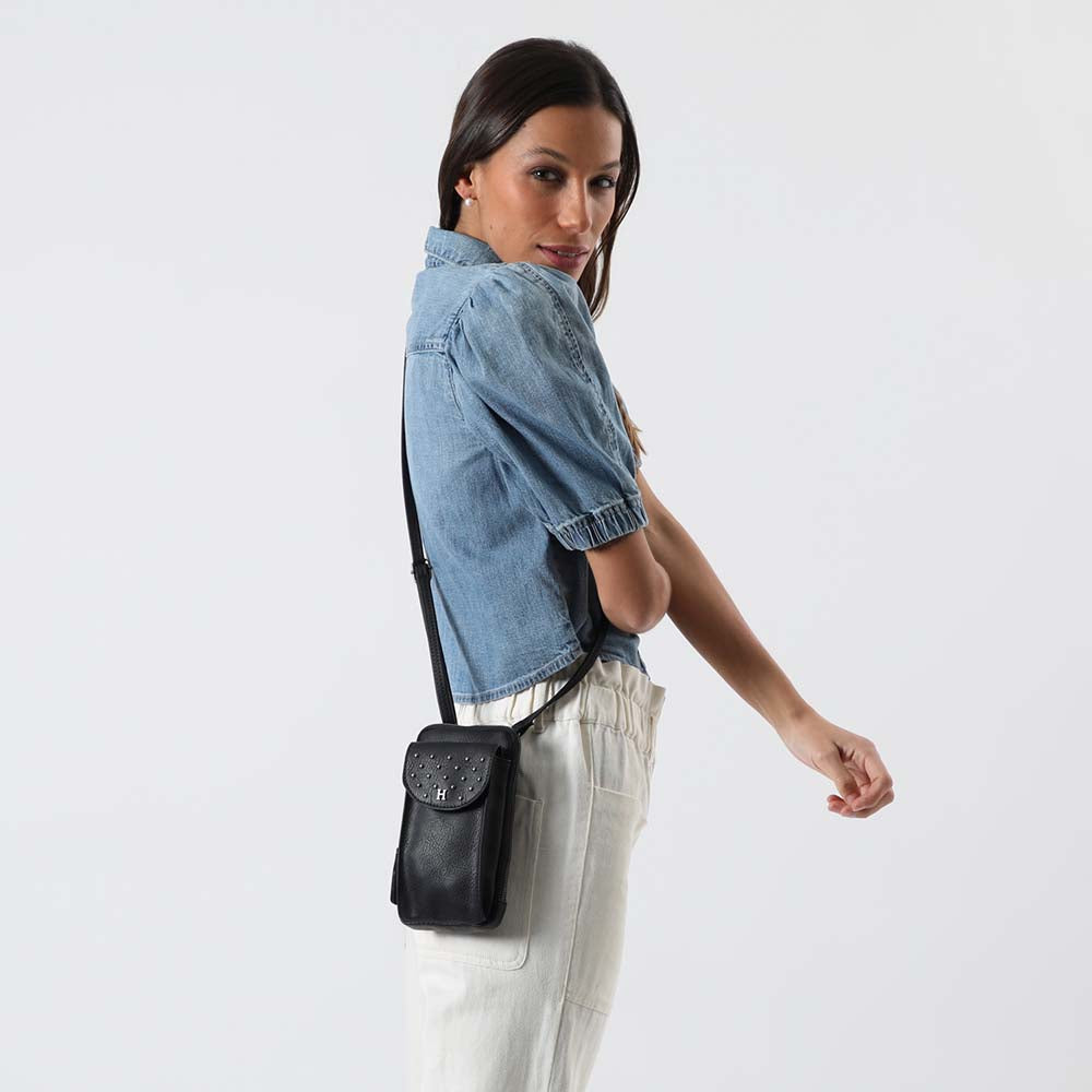 Mini Bag Janis Negro Humana