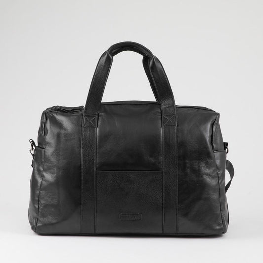 Bolso Otto Ecocuero Negro Viaje Humana