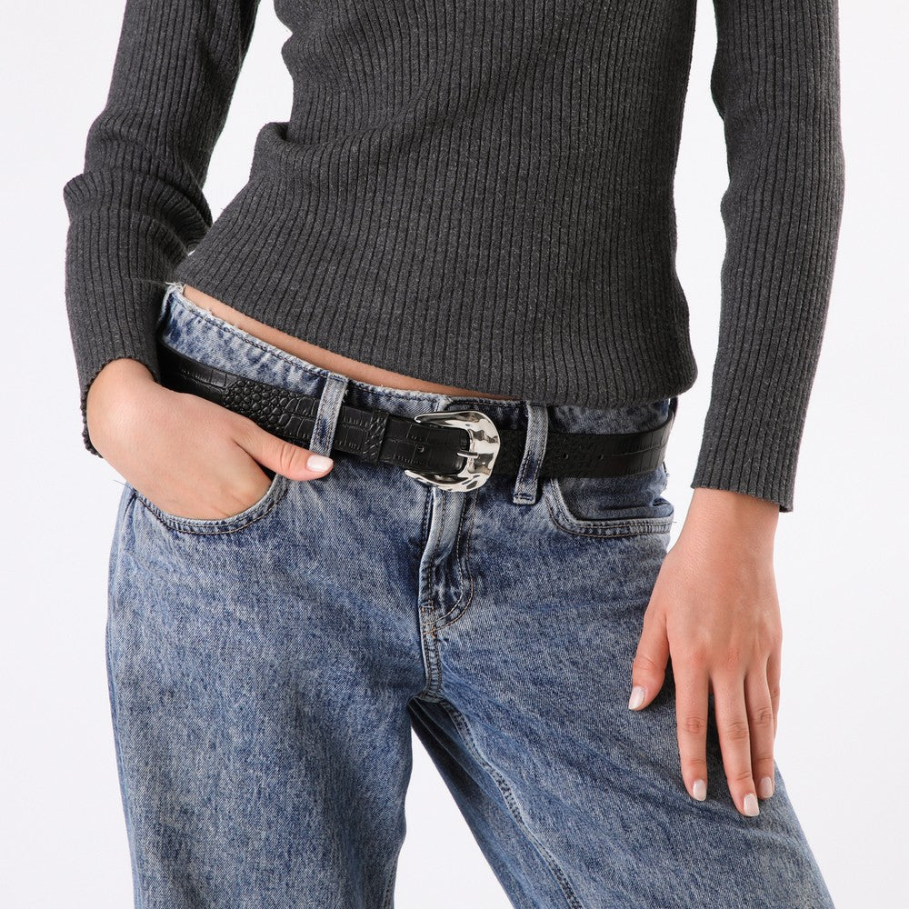 Cinturon Bilbao Negro I-D