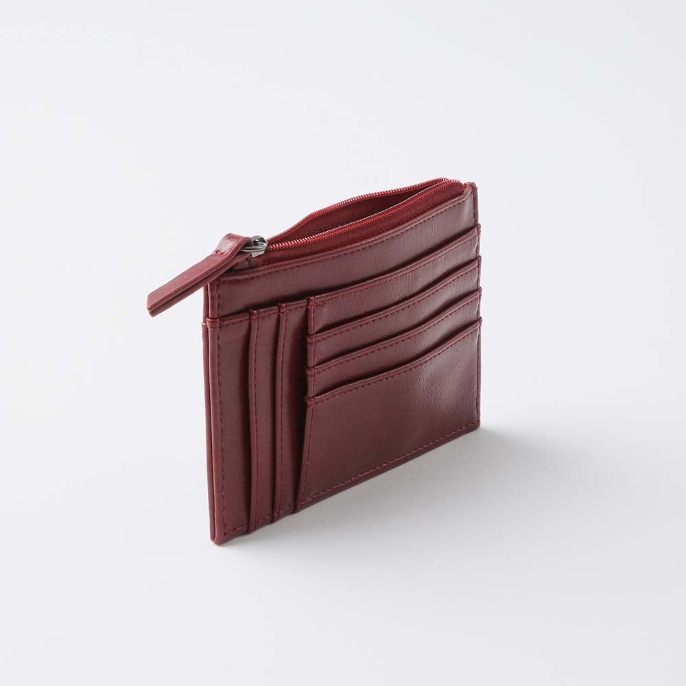 Billetera Tarjetero Filippa Rojo Humana