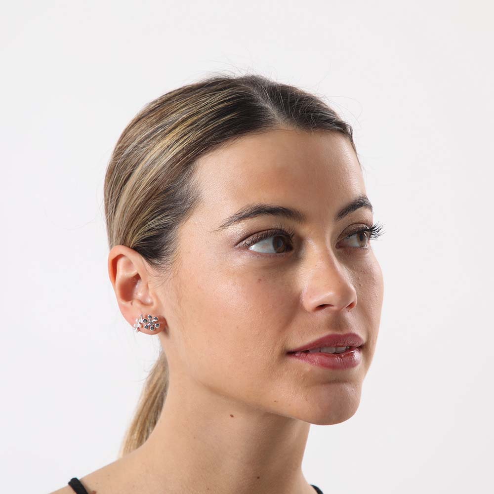 Set Aros MArosma Plateados Tatienne