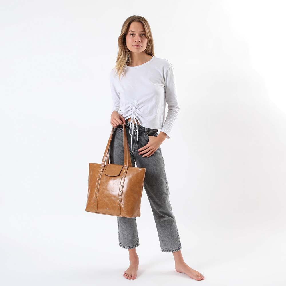Cartera Hombro Cassis Café Humana