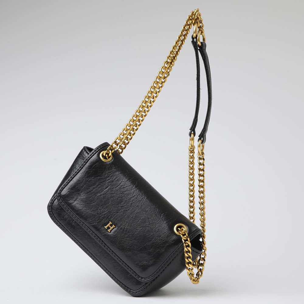 Cartera Minibag Moana Negro Humana